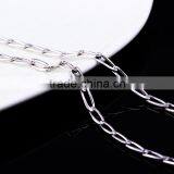 2015 Funky Chains Rhodium Plated Brass Chain Beautiful Ellipse Necklace thumbnail-3