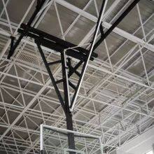 Ceiling Mount Suspended Basketball Hoop FIBA Approved Basketball Goal Hoop System thumbnail-4
