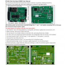 KT142S Voice Chip MP3 Player Module 3 Trigger I/O USB Update 0.5W Speaker Support DAC Output Sound IC for DIY Electronics Gift Christmas Jewel Case thumbnail-5