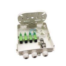 FTTH Fiber Distribution Boxes - 1x8 PLC Splitter Box & 8-Core Waterproof ABS Terminal Box thumbnail-4