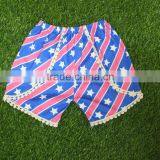 Beautiful American Baby Girls July 4th Boutique Outfits Knit Cotton Patriotic Outfits thumbnail-3