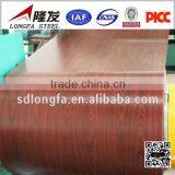 Wooden Design Pre Painted Galvanized Steel Coil for Door Skin thumbnail-1