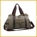 Wholesale New Fashion Travel Tote Shoulder Men Canvas Bag thumbnail-4