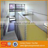 2mmx60mm X-tend Flexible Stainless Steel Wire Mesh Webnet Railing Stays With Perimeter Rope thumbnail-2