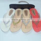 2016 PVC PCU Fashion Lady Pearl Summer Slippers thumbnail-2