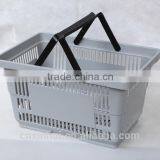 2016 Excellent Quality Plastic Shopping Basket for Shopping Mall Any Color Customized thumbnail-4
