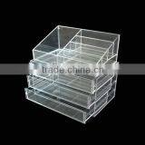 Modern Fashional Pure Acrylic Makeup Organizer/acrylic Cosmetic Organizer With Drawer thumbnail-3