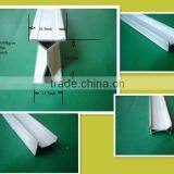 16.3mm*23.5mm*14.3mm Aluminum Bending Rail Profile for Curtain thumbnail-1
