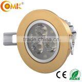 New Products 2016 Innovative Product 1w 9w Bridgelux Warm White Led Ceiling Lighting for Shop