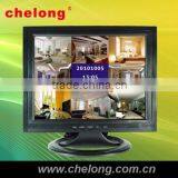 1024*768 Resulotion full high definition monitor 15" TFT LCD CCTV Monitor