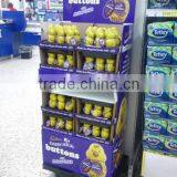 Paper Cadbury Chocolate Display Stand for Retail