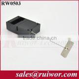 RuiWor RW0503 Cuboid Recoil Secure Lanyard (Tether) With Metal Plate End Connector for Product Positioning Install by 3M Tape thumbnail-6