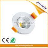 2016 New Hot Selling Aluminum Round Square 3w,6w,9w,12w,24w Cheap Price Led Downlight Supplier's Choice