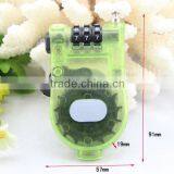 High Security Colorful Transparent ABS Cable Number Lock Quality Choice thumbnail-3