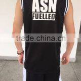 Your Team Logo Printing Black and White Color Design Basketall Clothes Breathable Sublimation Basketball Uniform Supplier's Choice thumbnail-3