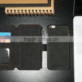 2016 Popular Design Leather Wallet Phone Cover For Iphone 6/6s thumbnail-4