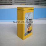 Delicate Coffee CMKY Tin Box With Print