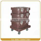 Plastic Food Pan Container 24L, With Stainless Steel Pans for Preserving Hot Food Quality Choice thumbnail-6