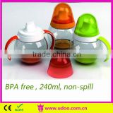BPA free baby training cup for baby
