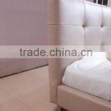2014 Hot Selling Modern Leather Bed Tufted Headboard Design DH829 thumbnail-6