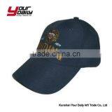 Plain Embroidery Cotton 6 Panel Custom Baseball Cap Custom Logo thumbnail-3