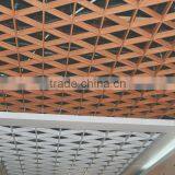 SGS Tested Roller Coated Aluminum Suspended Triangle Grid Ceiling Open Grid Ceiling thumbnail-4