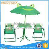 Hot Selling Cheap Kids Table and Chair Set With Umbrella, Folding Children Patio thumbnail-1