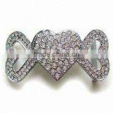 Decorative Buckles for Bags and Belts Heart Shape Bag Buckle thumbnail-1