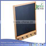 Natural Elements Bamboo Memo Chalk Board and Key Holder