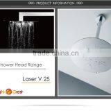 Luxury Polished Chrome Ceiling Laser Shower Head