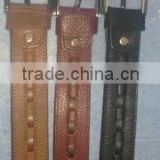 Unique Quality leather Belt TRI-1523