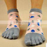 2015 OEM Service Supply Type Custom Fashion Women Toes Socks thumbnail-1