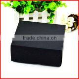 Printing Logo Custom Black Paper Hat Box Packing Wholesale thumbnail-2
