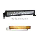 3W Each LED,21.5" Dual Row 120W AMBER & WHITE Dual Colors LED Work Light Bar,LED Mining Bar(SR-BD3-120D,120W)Spot/Flood/Combo thumbnail-1