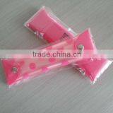 Custom Design Button Pvc Plastic Bag