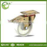 height adjustable caster , swivel caster wheel with brake