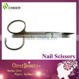 Manicure scissor NC016/cuticle nail art nippers beauty scissors/nail cutting scissors