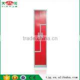 TJG-MC8531 Taiwan Wholesale Price Double Door Powder Coated Steel Closet Lockers