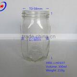 Hexangular Glass Bottle for Honey