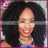 Great full lace wig the black magic combs hair dye mongolian afro kinky curl hair wig