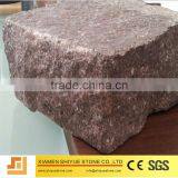 China Natural Red Granite Cube Stone