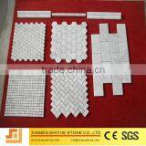 White Marble Mosaic Tile for Kitchen