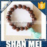 Natural Wood Bead Prayer Bracelets,Buddhist Wooden Rosary Beaded Bracelets thumbnail-3