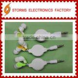 Portable Cheap Retractable Earphones& Headphone With Super Bass thumbnail-1