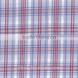 100% cotton yarn-dyed plain check fabric for shirts 40*40 120*90