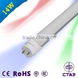 Hot sale led t8 tube light 14W 90cm 100lm/w PF>0.9 CRI>80 t8 led tube