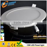 Factory price 3w4w6w12w slim round led ceiling panel light 18w for India market