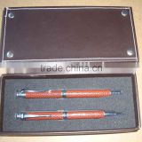 leather pen set