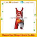 Full Sublimation Usa Wrestling Singlet Wholesale thumbnail-1