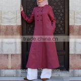 Flattering Fit Modern Style Classic Chic Style Fashion Elegant Muslim Long Dress thumbnail-3